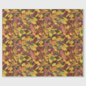 Leaf Collage Paper von George Anthony Jones Geschenkpapier (Flach)