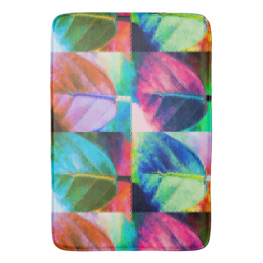 Leaf Colors Badematte (Vorderseite Vertikal)