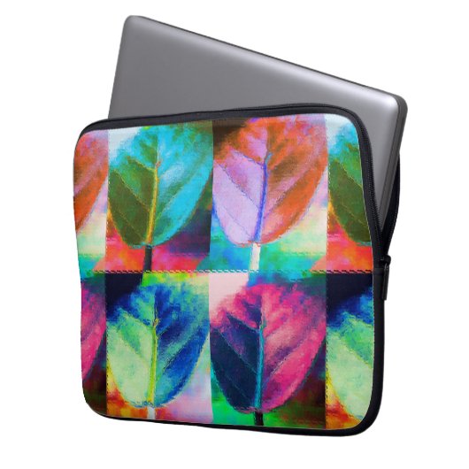 Leaf Colors Laptopschutzhülle (Vorderseite Links)