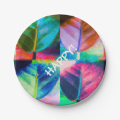 Leaf Colors Pappteller (Vorderseite)
