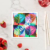 Leaf Colors Serviette (Beispiel)