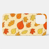 Leaf Concept Pattern. Bleifall und Herbstsymbol, Case-Mate iPhone Hülle (Rückseite (Horizontal))