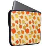 Leaf Concept Pattern. Bleifall und Herbstsymbol, Laptopschutzhülle (Vorne Rechts)