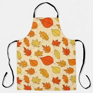 Leaf Concept Pattern. Bleifall und Herbstsymbol, Schürze