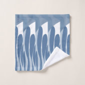 Leaf & Curve Mortif Badhandtuch Set (Waschlappen)