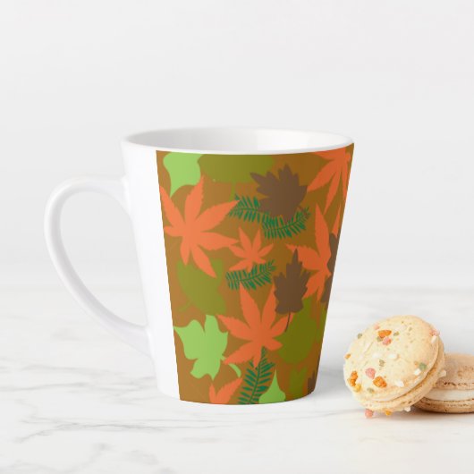 Leaf Design Latte Tasse (Beispiel)