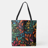 Leaf Design Lge Tote Bag Tasche (Vorderseite)