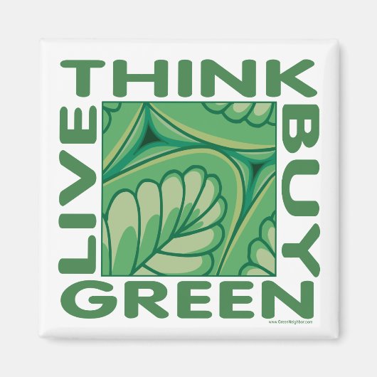 Leaf Design Magnet (Vorne)