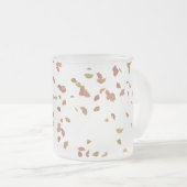 Leaf Design Mattierte Tasse (VorderseiteRechts)