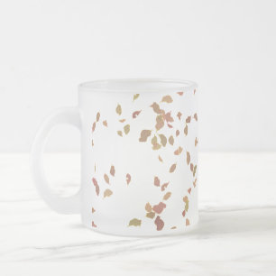 Leaf Design Mattierte Tasse