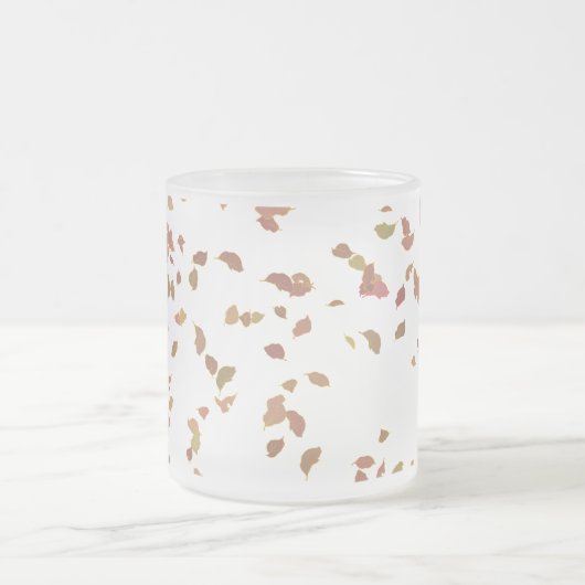 Leaf Design Mattierte Tasse (Mittel)