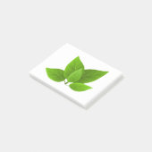 Leaf Design Post-it Klebezettel (angewinkelt)
