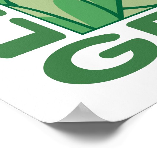 Leaf Design Poster (Ecke)