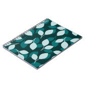 Leaf Design Spiral Foto Notebook Notizblock (Linke Seite)