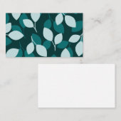 Leaf Design Visitenkarte (Vorne/Hinten)