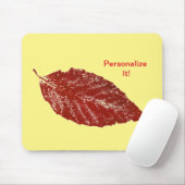 Leaf direkte Relief Natur Prints Mousepad (Mit Mouse)