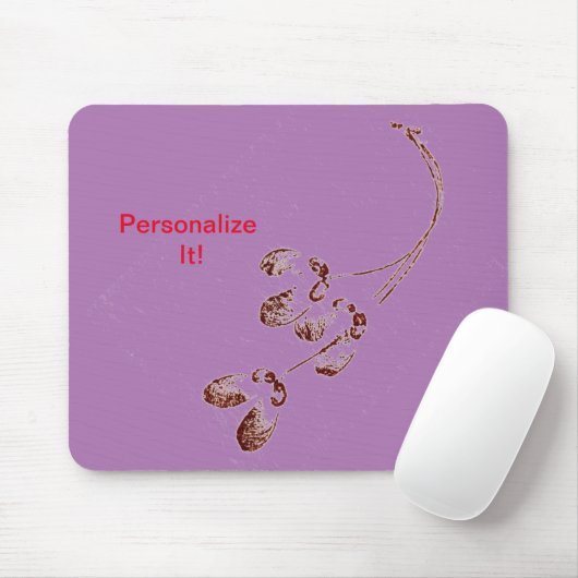 Leaf direkte Relief Natur Prints Mousepad (Mit Mouse)