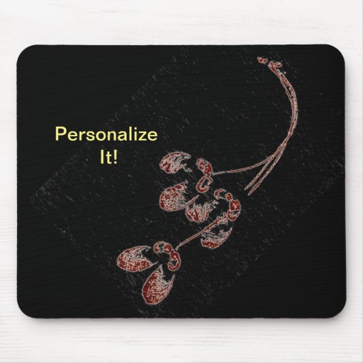 Leaf direkte Relief Natur Prints Mousepad (Vorne)