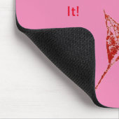 Leaf direkte Relief Natur Prints Mousepad (Ecke)