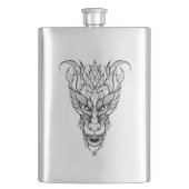 Leaf Dragon Flachmann (Vorderseite)