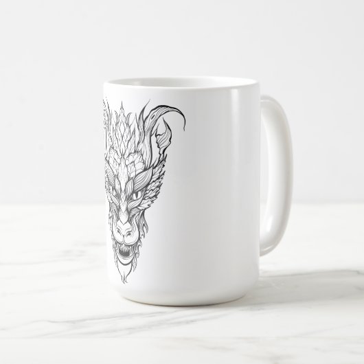Leaf Dragon Kaffeetasse (VorderseiteRechts)