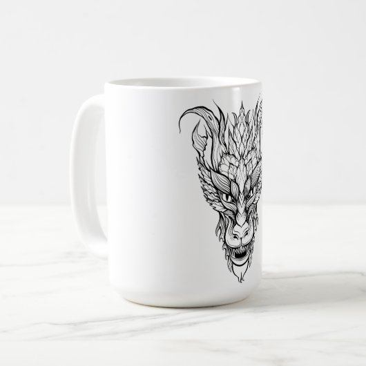 Leaf Dragon Kaffeetasse (Vorderseite Links)