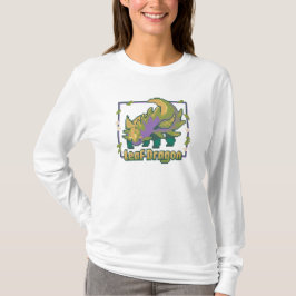 Leaf Dragon Pixel Art - Plant Draak tshirt