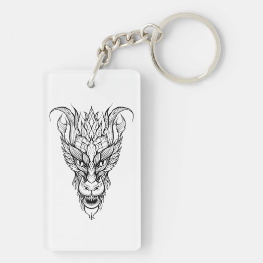 Leaf Dragon Schlüsselanhänger (Rückseite)