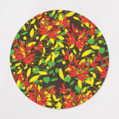 leaf etiketten (Design 1)