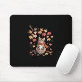 Leaf Fall Tree Hallo Herbst Erntedank Es ist Fall Mousepad (Mit Mouse)