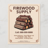 Leaf & Firewood Supply Flyer (Vorne)