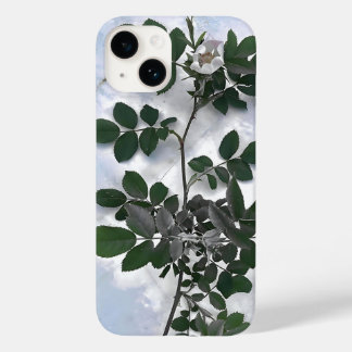 LeaF floraL woW bluE Power Case-Mate iPhone 14 Hülle