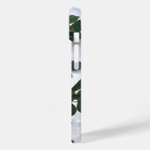 LeaF floraL woW bluE Power Case-Mate iPhone Hülle (Rückseite / Links)