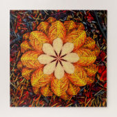 Leaf Flower Puzzle (Horizontal)