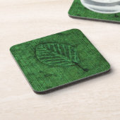 Leaf Fossil Getränkeuntersetzer (Linke Seite)
