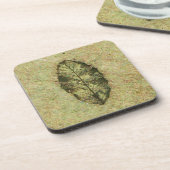 Leaf Fossil Untersetzer (Linke Seite)