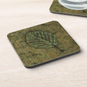 Leaf Fossil Untersetzer (Linke Seite)