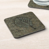 Leaf Fossil Untersetzer (Linke Seite)