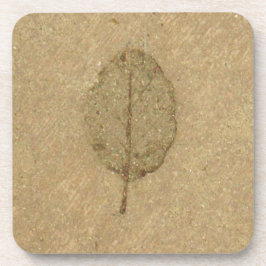 Leaf Fossil Untersetzer