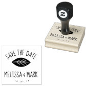 Leaf Fun Letting Save the Date Gummistempel (Stempel)