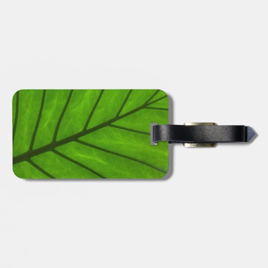 Leaf Gepäckanhänger (Rückseite horizontal)