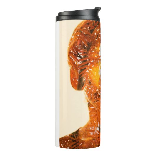 Leaf Girl 11 Thermosbecher (Nach links gedreht)