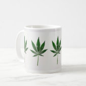 LEAF GREEN Design-TASSE Kaffeetasse (Vorderseite Links)