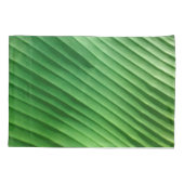 Leaf Green Diagonal Kissenbezug (Rückseite-Links)