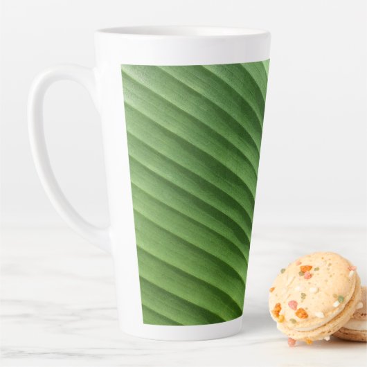 Leaf Green Diagonal Milchtasse (Beispiel)