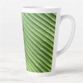 Leaf Green Diagonal Milchtasse (Rechts)