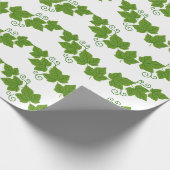Leaf-Grenze Geschenkpapier (Ecke)