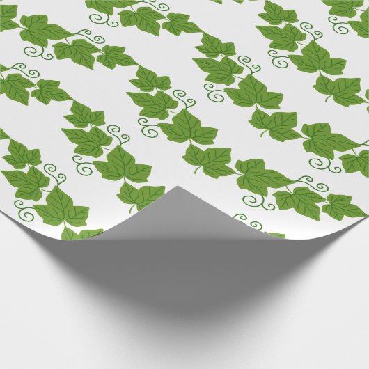 Leaf-Grenze Geschenkpapier (Ecke)