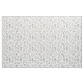 Leaf-Illustrationen Schwarz-Weiß-Muster für Blätte Stoff (Fat Quarter (45,7 x 55,9 cm))