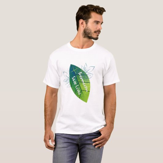 Leaf Ivermectin rette Leben T-Shirt (Vorne ganz)